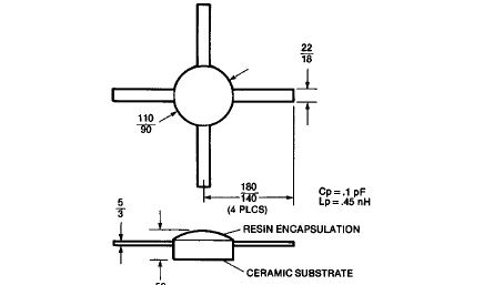 肖特基勢(shì)壘檢波二極管主要電特性參數(shù)（TA=25℃）